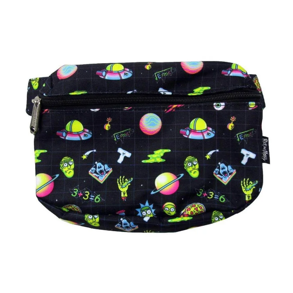 Loungefly Rick & Morty Galaxy Aop Fanny Pack Image 1
