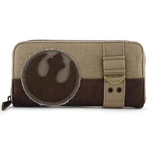 Loungefly Star Wars Rebel Canvas Wallet Image 1
