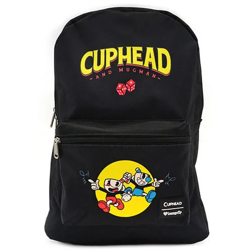 Sac A Dos En Nylon Loungefly x Cuphead Pacte Avec Le Diable Image 1