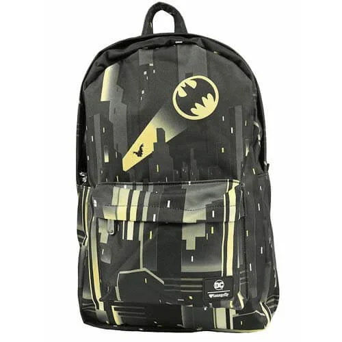 Sac à Dos Batman Batsignal DC Comics Nylon Loungefly Image 1