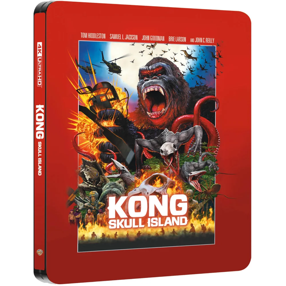 Steelbook Exclusif - Kong: Skull Island 4K Ultra HD (Blu-ray 2D inclus) Image 1