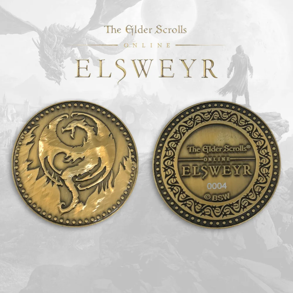 Elder Scrolls "Elsweyr" Pièce de collection en édition limitée : Variante en argent Image 1