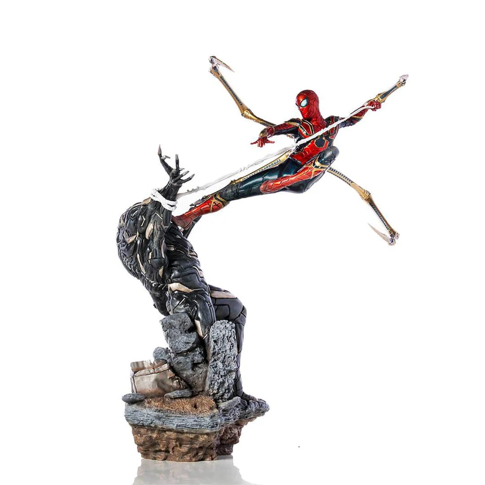 Figurine Iron Spider contre Outrider, Avengers : Endgame, échelle BDS Art 1:10 (36 cm) – Iron Studios Image 1