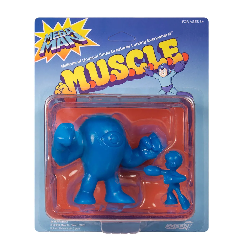 Super7 Mega Man Devil et Mega Man Blue M.U.S.C.L.E. Figurines - Exclusivité Zavvi (Pack de 2) Image 1
