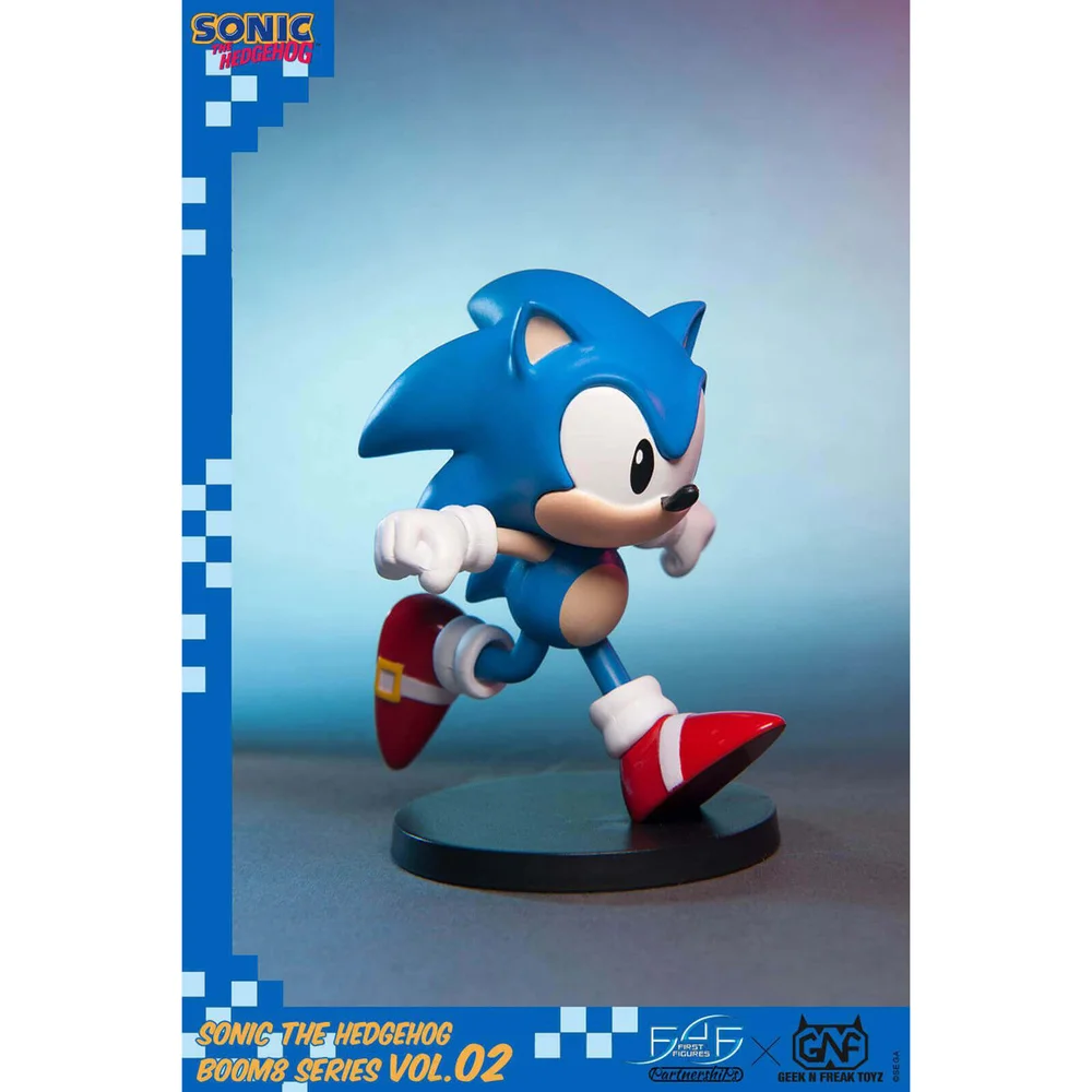 First 4 Figures Sonic the Hedgehog BOOM8 Series PVC Figure Vol. 02 Sonic (8cm) Image 1