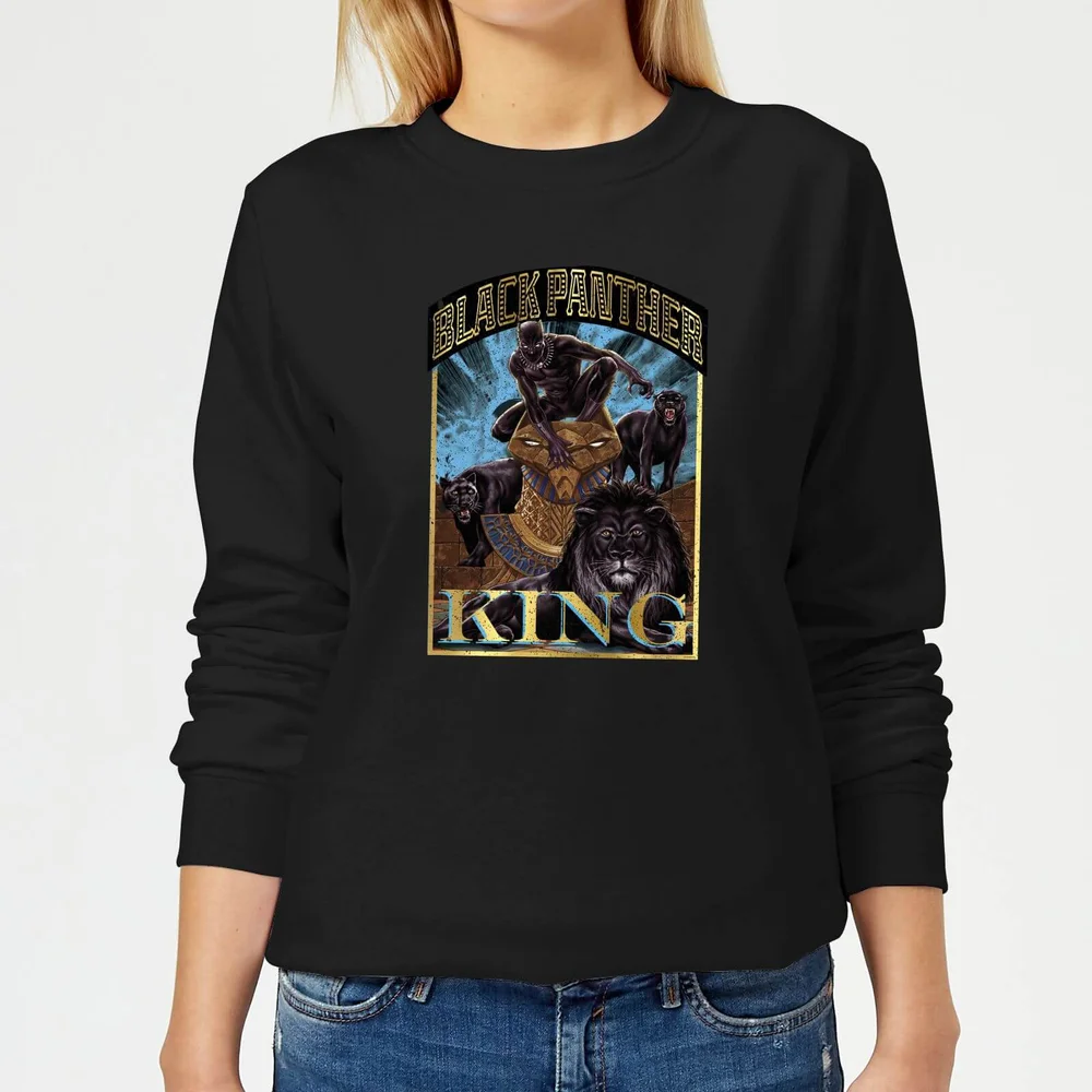 Marvel Black Panther Homage Women's Sweatshirt - Black - XS Image 1
