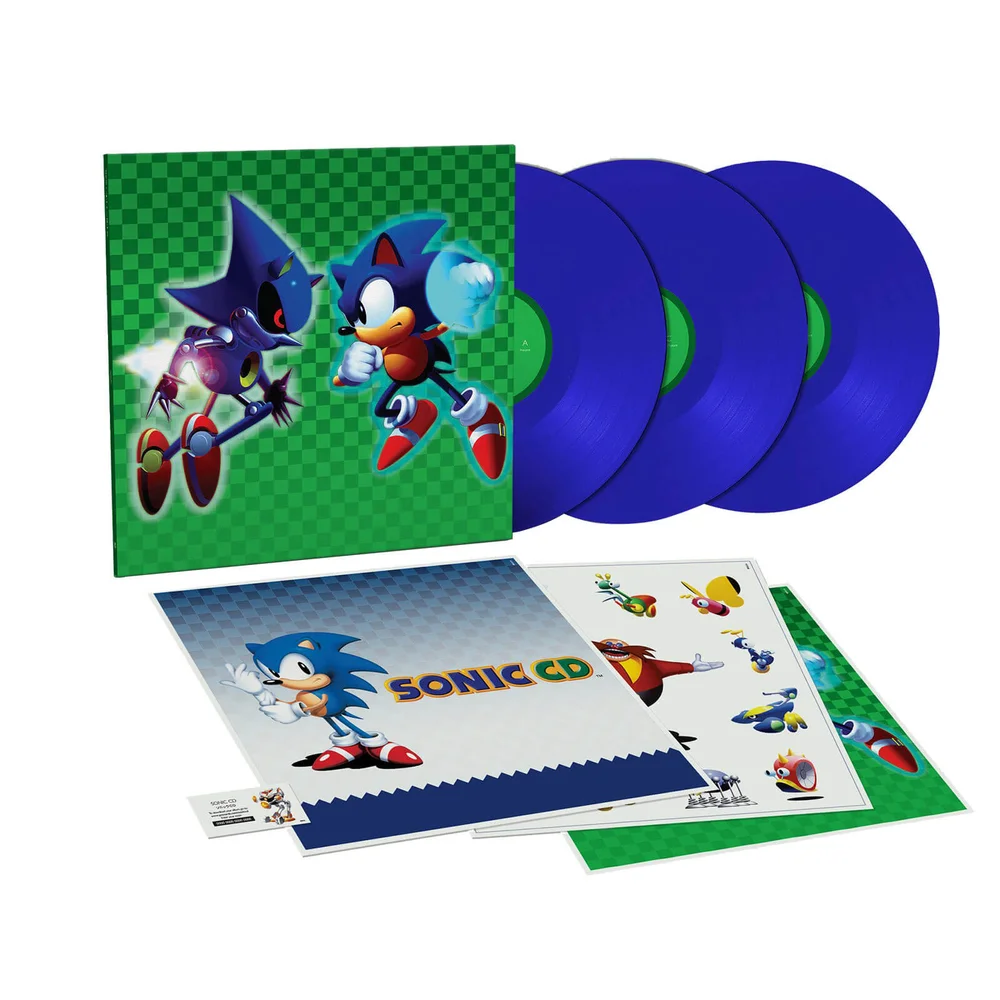 Data discs - Sonic CD Bande Son Originale Triple LP Image 1