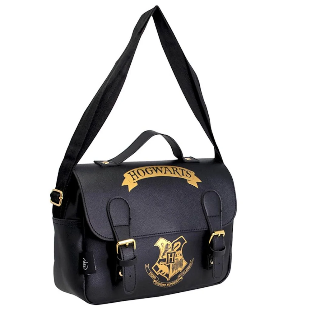 Hogwarts Satchel Lunch Bag - Black Image 1