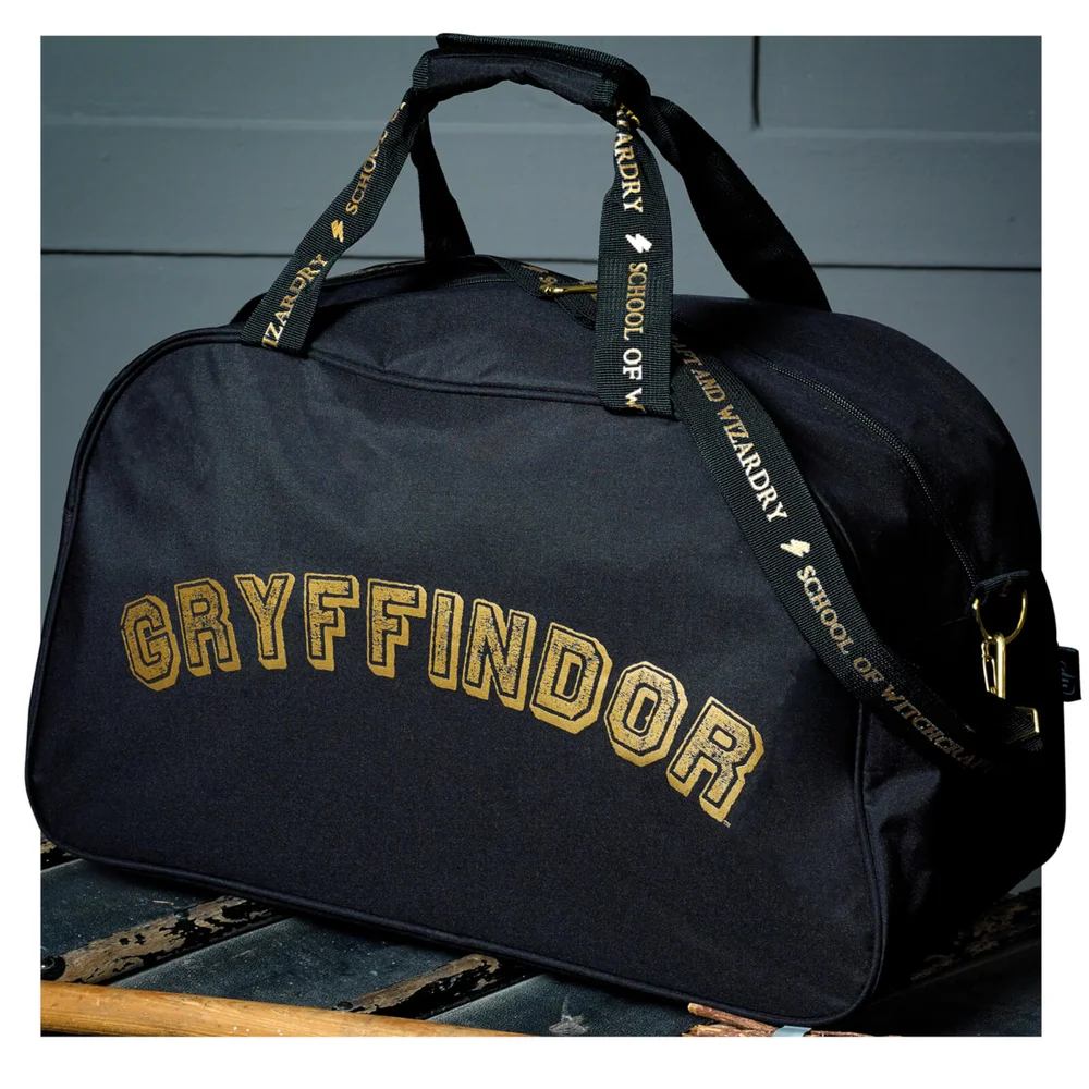 Sac fourre-tout Poudlard Quidditch - Noir Image 1