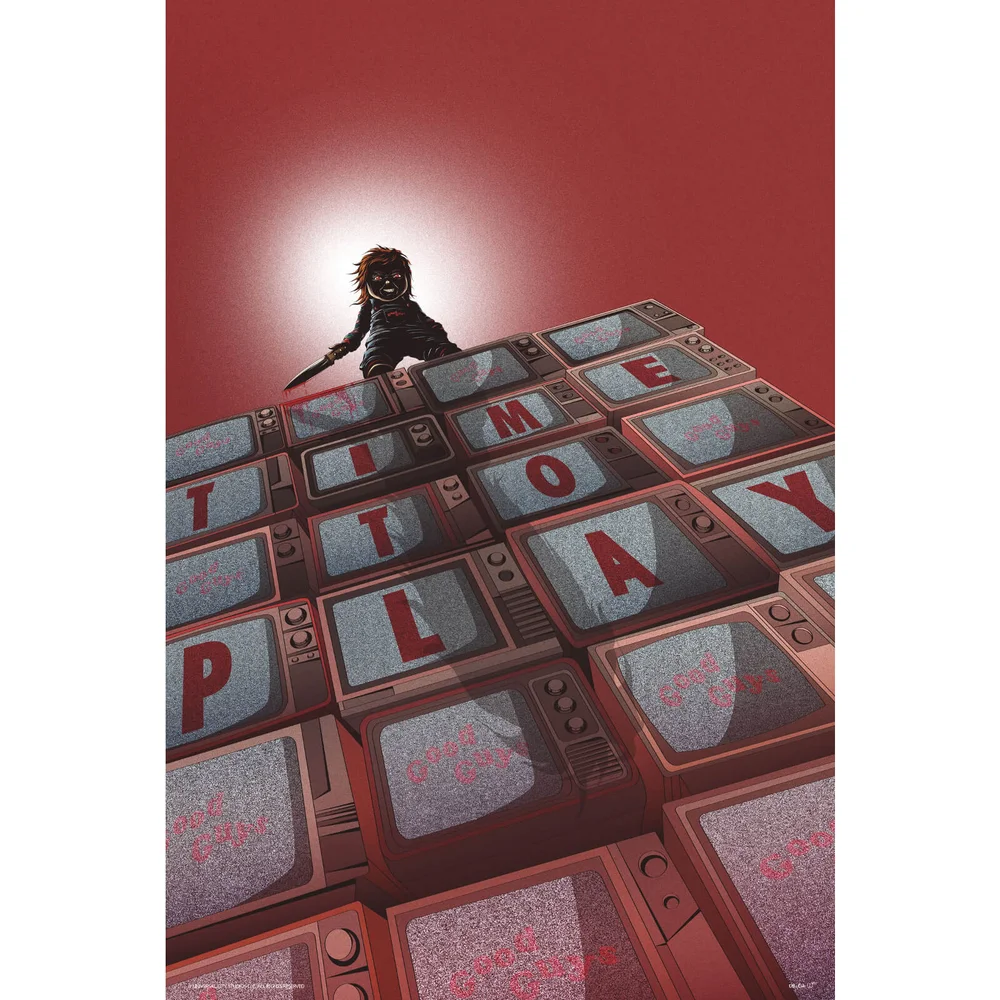 Child's Play "Chucky" Poster Fine Art Giclée Image 1
