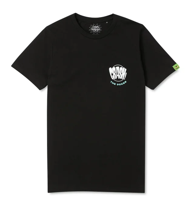 T-Shirt Batman Surf Joker Crash - Noir