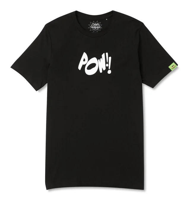 T-shirt Batman Surf Pow! - Noir