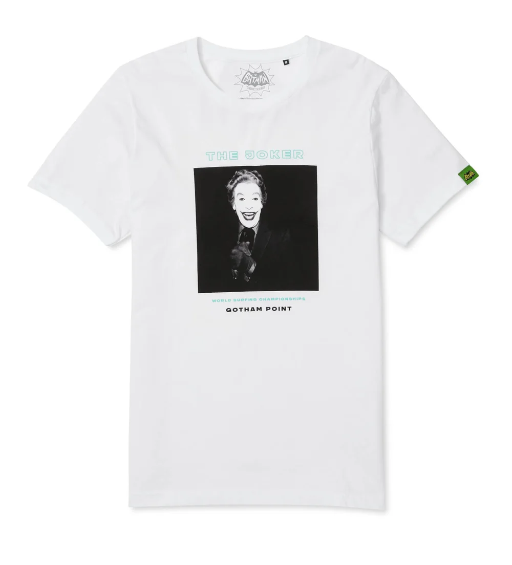 T-Shirt Batman Surf Joker - Blanc - S Image 1