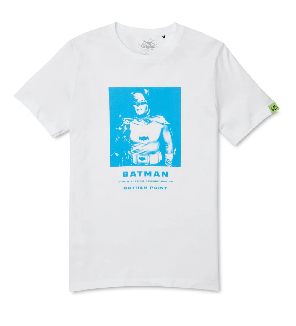 T-shirt Batman Surf Gotham - Blanc - S Image 1