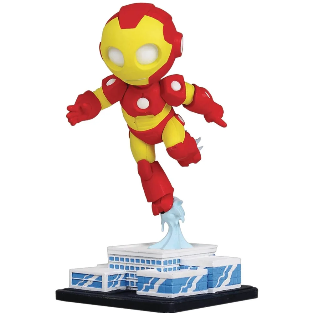 Gentle Giant Marvel Animated Mini-Heroes Iron Man PVC Statue - 7cm Image 1