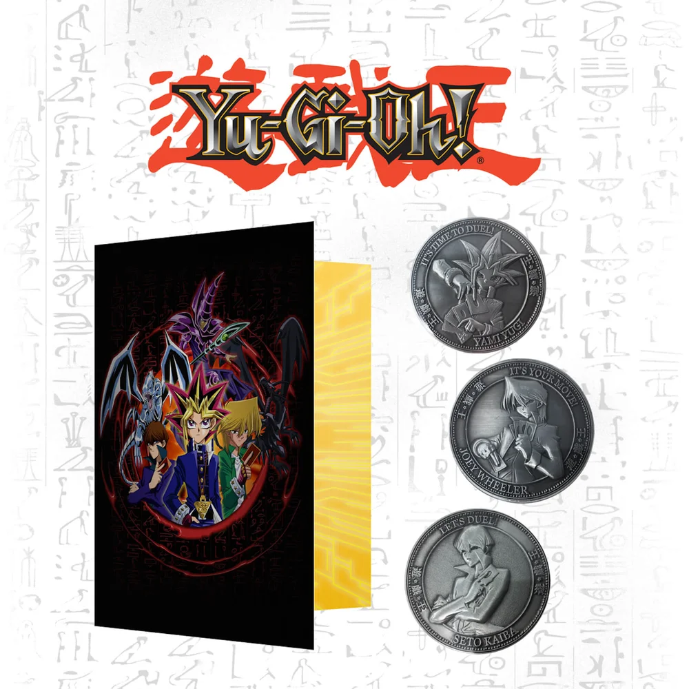 Yu-Gi-Oh ! Set d'album de pièces de monnaie (comprend les 3 pièces à collectionner) Image 1