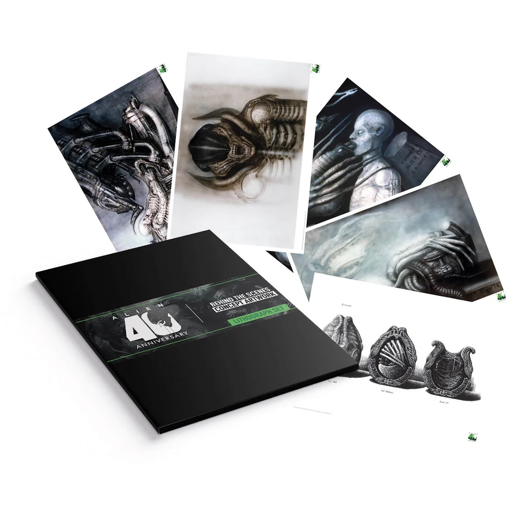 Lithographie Alien - Ensemble de 5 tirages Image 1