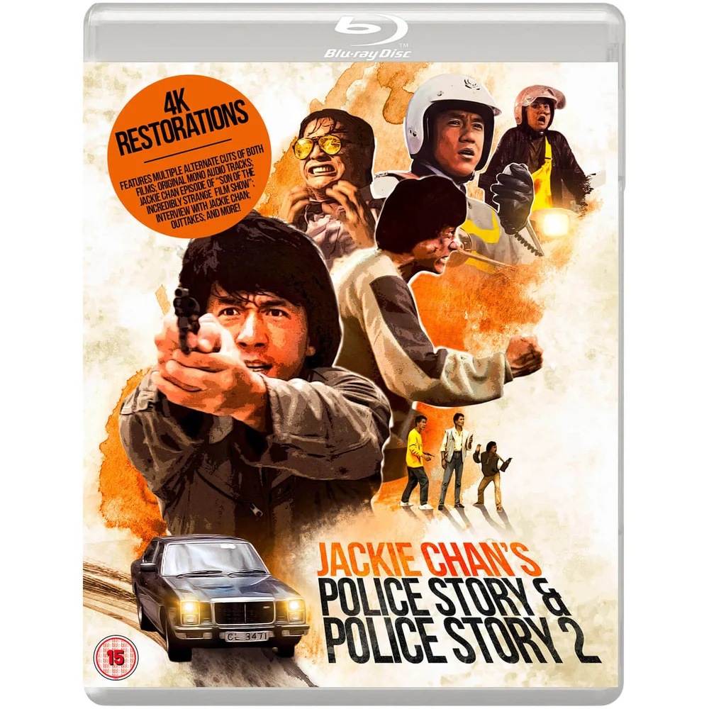 Police Story et Police Story 2 de Jackie Chan - 2-Disc Blu-Ray Image 1
