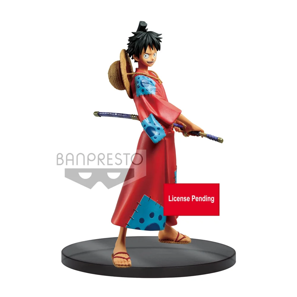 Banpresto One Piece Monkey D. Luffy Grandline Homme Wanokuni DXF Statuette Image 1
