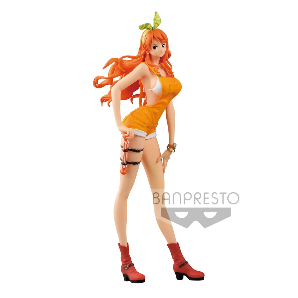 One Piece Stampede Figurine Glitter & Glamours Nami Version Jaune 25cm - Banpresto Image 1