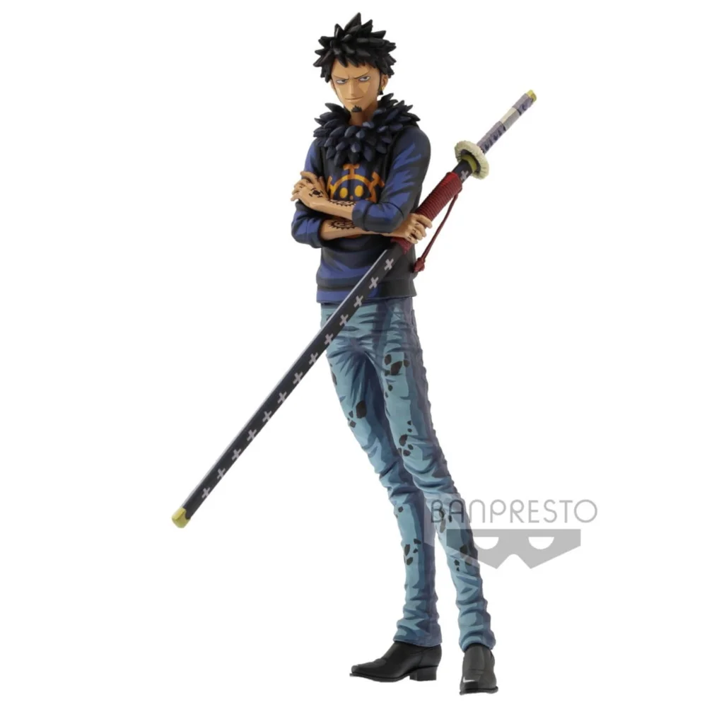 Banpresto One Piece Grandista Trafalgar Law Statuette Dimensions Manga Image 1