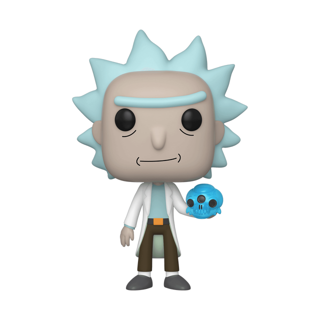 Rick et Morty Rick Skull Pop! Figurine en vinyle