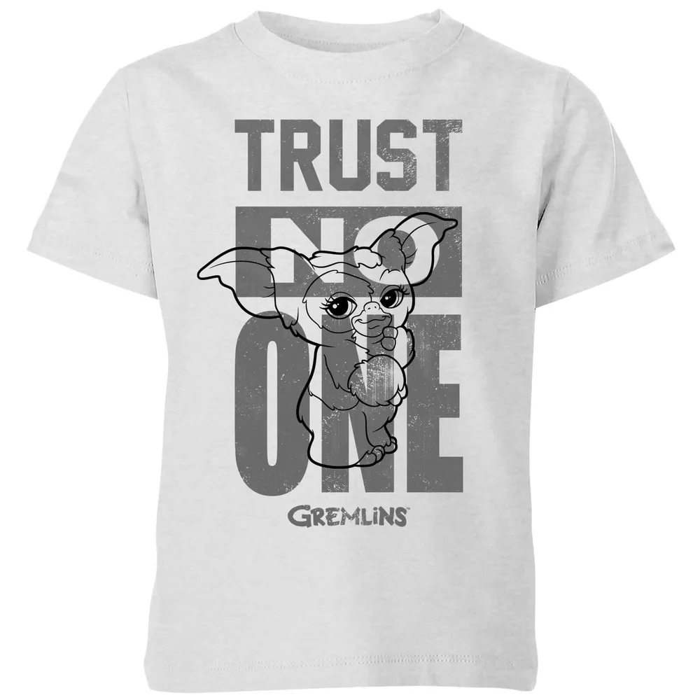 Gremlins Trust One Mogwai Kids' T-Shirt - Grey - 3-4 ans Image 1