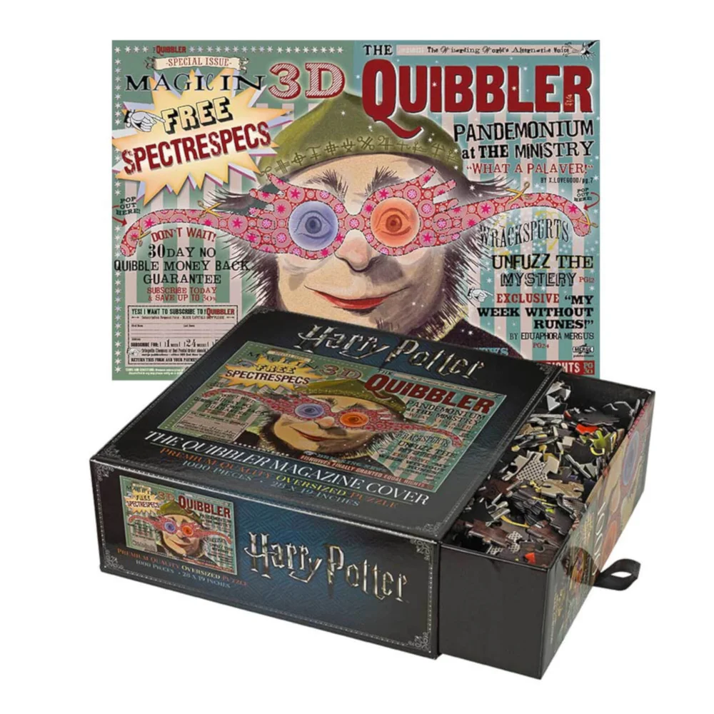 Puzzle Harry Potter The Quibbler Magazine 1 000 pièces Image 1
