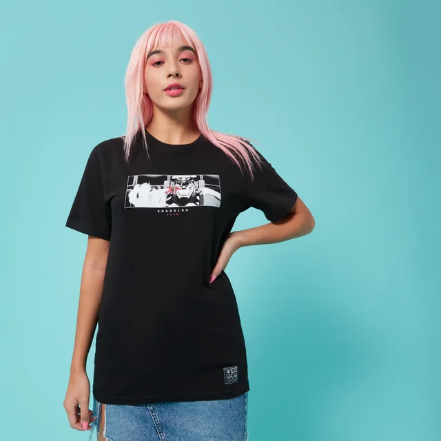 T-shirt Street Fighter Arcade Heavenly Kings Unisexe - Noir