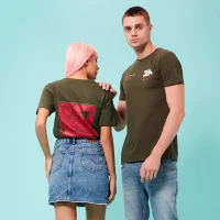 T-shirt Street Fighter Arcade Cammy - Unisexe - Vert Forêt