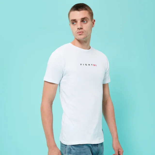 T-shirt Street Fighter Arcade Fight Unisexe - Blanc