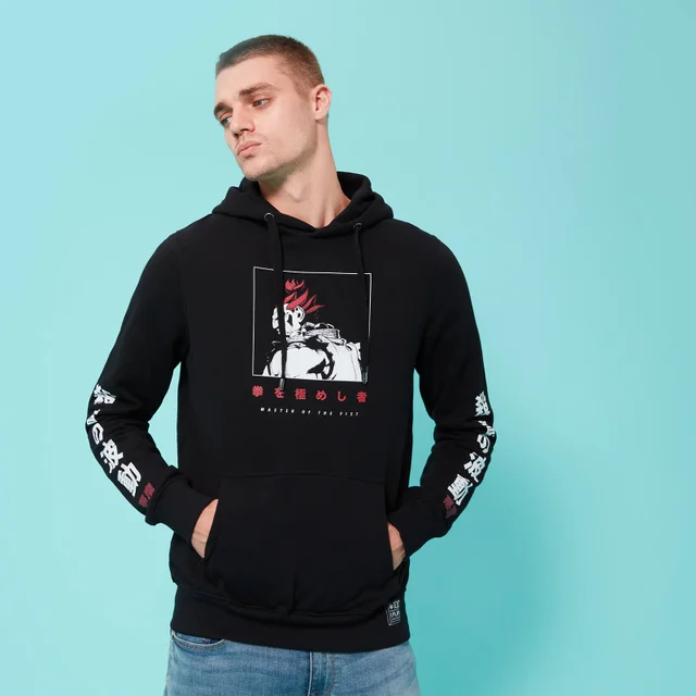 Sweat à capuche Street Fighter Arcade Akuma Unisexe - Noir