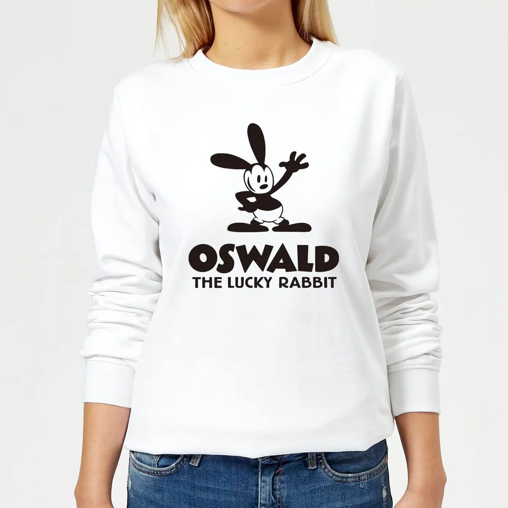 Disney Oswald The Lucky Rabbit Women's Sweatshirt - White - XS Image 1