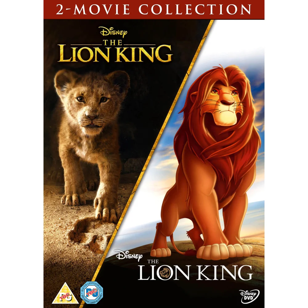 Le Roi Lion (Live action) / Le Roi Lion (animation) Double pack Image 1
