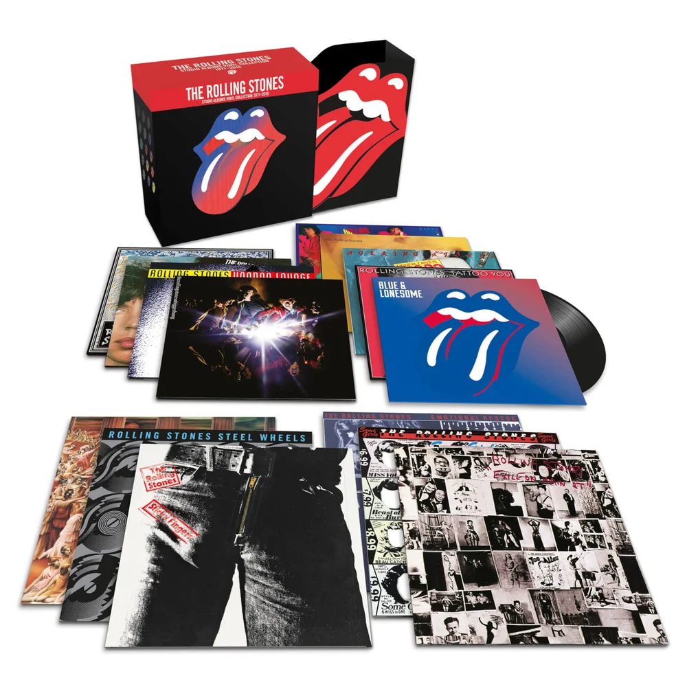 The Rolling Stones - The Rolling Stones: Studio Albums Vinyl Collection 1971 - 2016 Vinyl Box Set Image 1