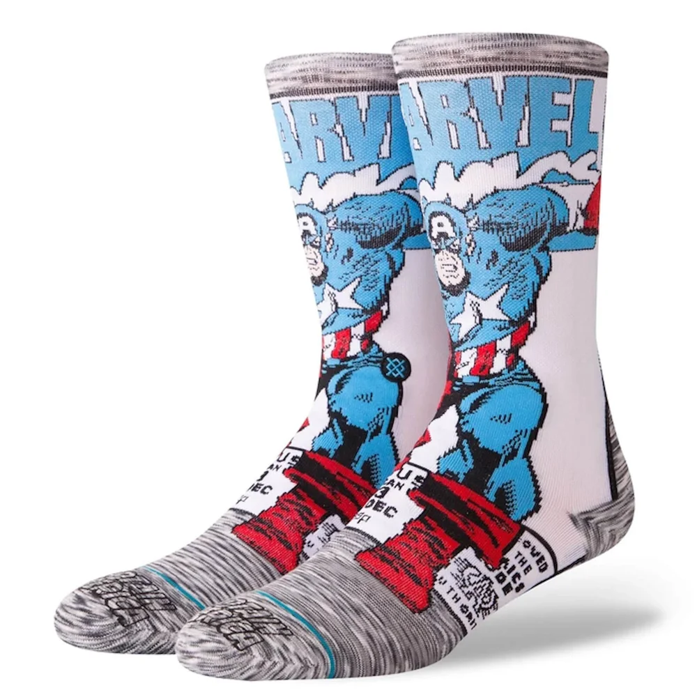 Chaussettes Stance - Marvel Captain America Comic - M Image 1