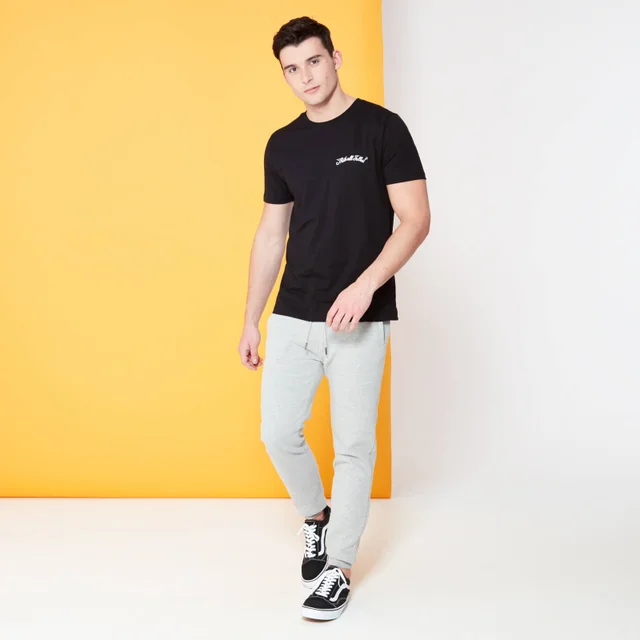Looney Tunes Kaboom Collection C'est fini les amis T-Shirt Brodé - Noir
