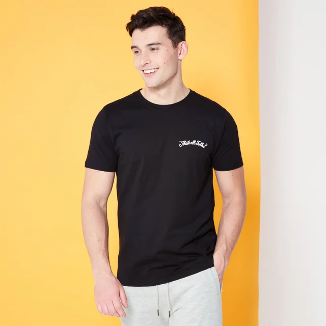 Looney Tunes Kaboom Collection C'est fini les amis T-Shirt Brodé - Noir