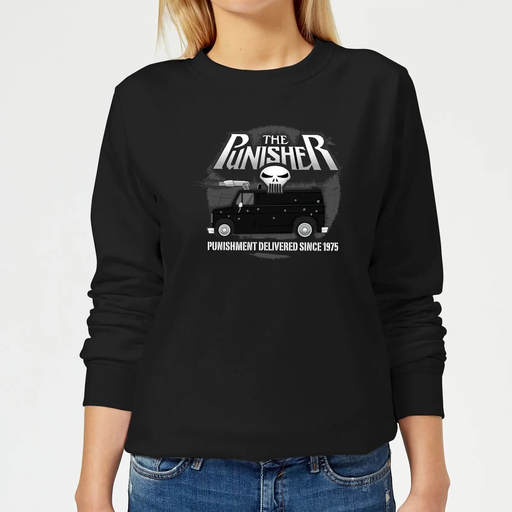 Marvel The Punisher Battle Van Women's Sweatshirt - Black - XS Image 1