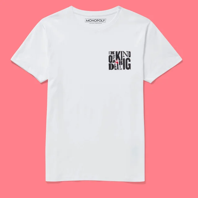 Monopoly King Of Dealing T-Shirt - White