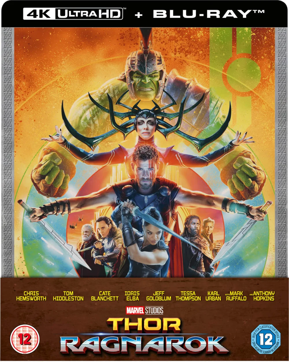 Thor Ragnarok - 4K Ultra HD (Blu-Ray 2D inclus) Coffret exclusif Zavvi Image 1