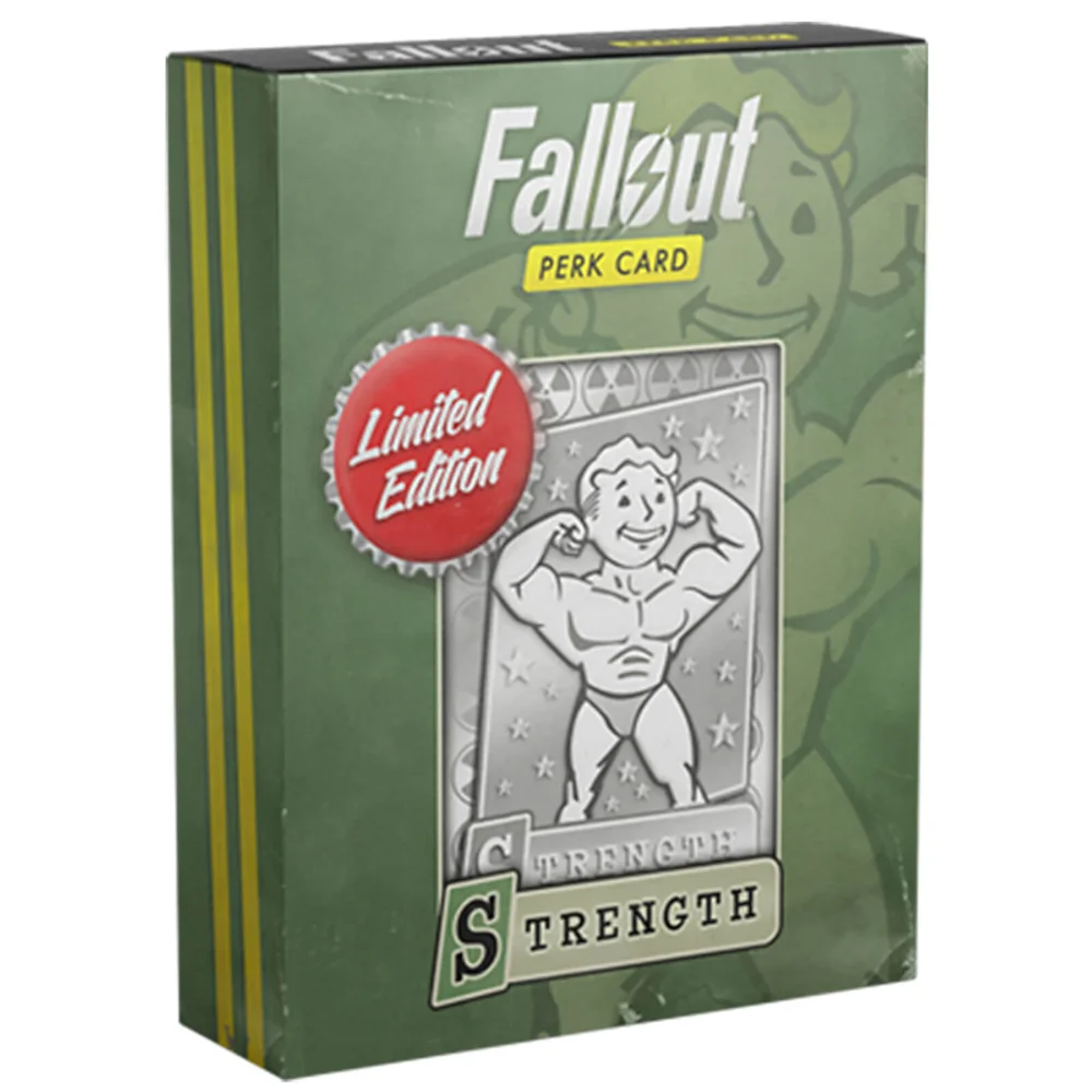 Carte d’aptitude Fallout en édition limitée – Force (n°1 sur 7) Image 1