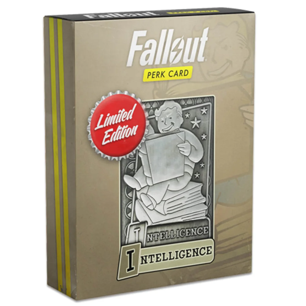 Carte d’aptitude Fallout en édition limitée – Intelligence (n°5 sur 7) Image 1