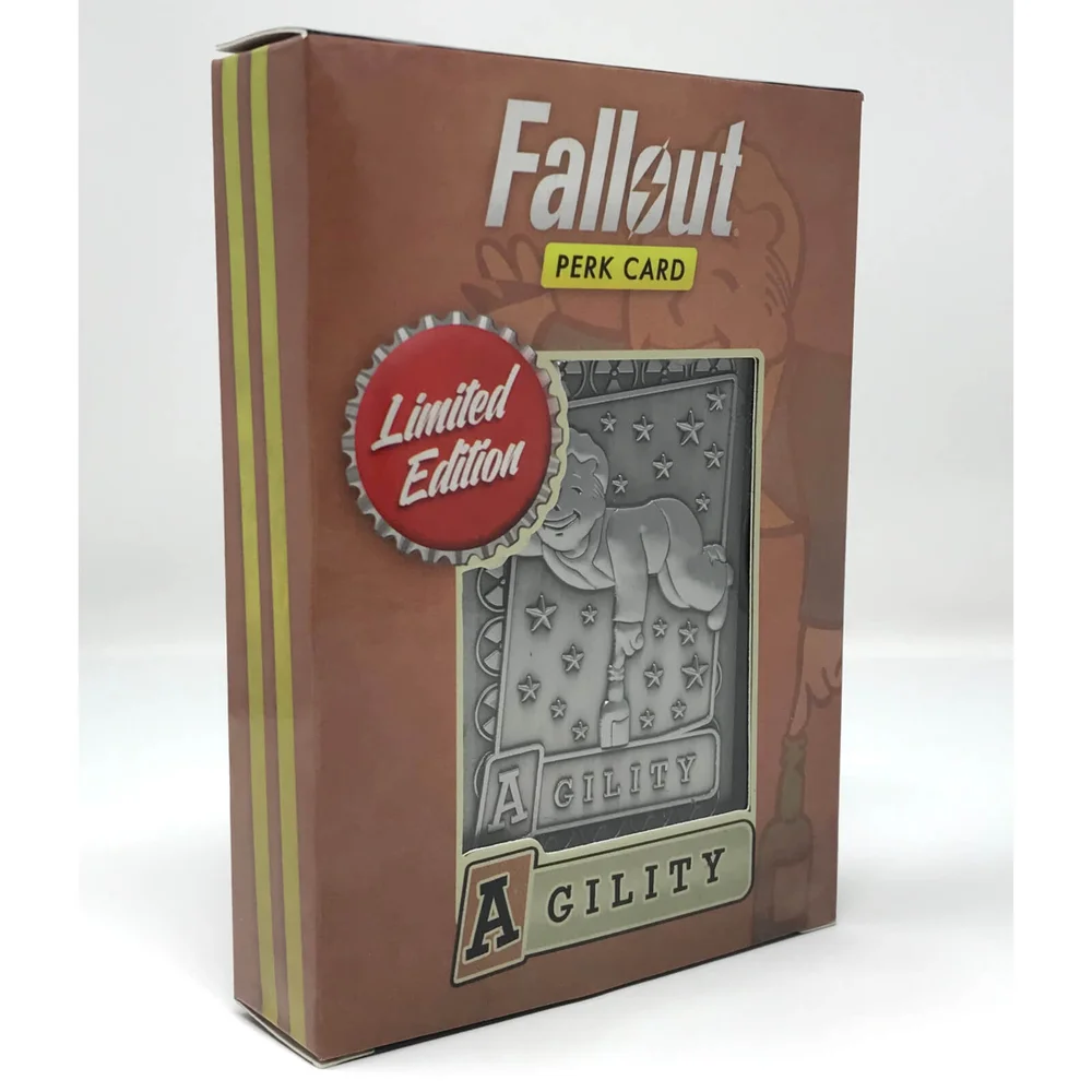 Carte d’aptitude Fallout en édition limitée – Agilité (n°6 sur 7) Image 1