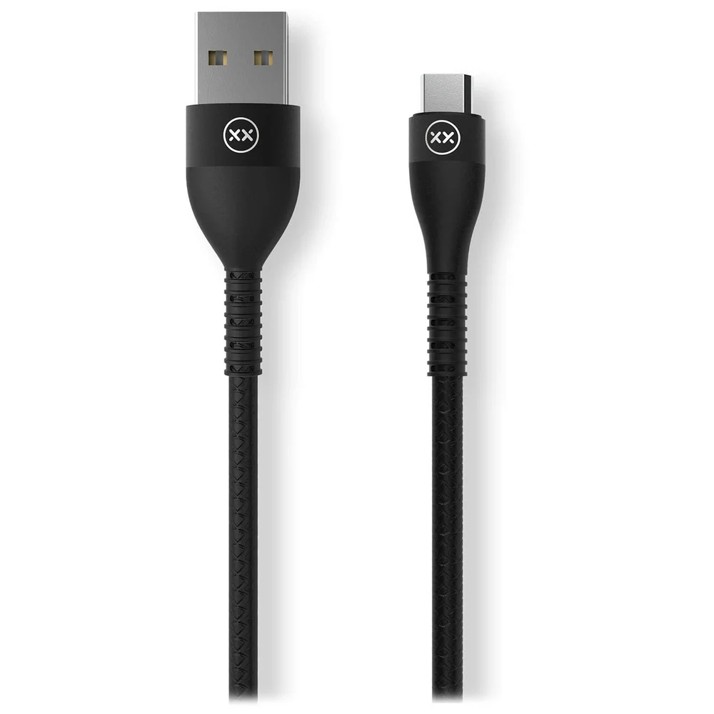 Mixx 1.2 Meter - USB A to Micro - Black Image 1