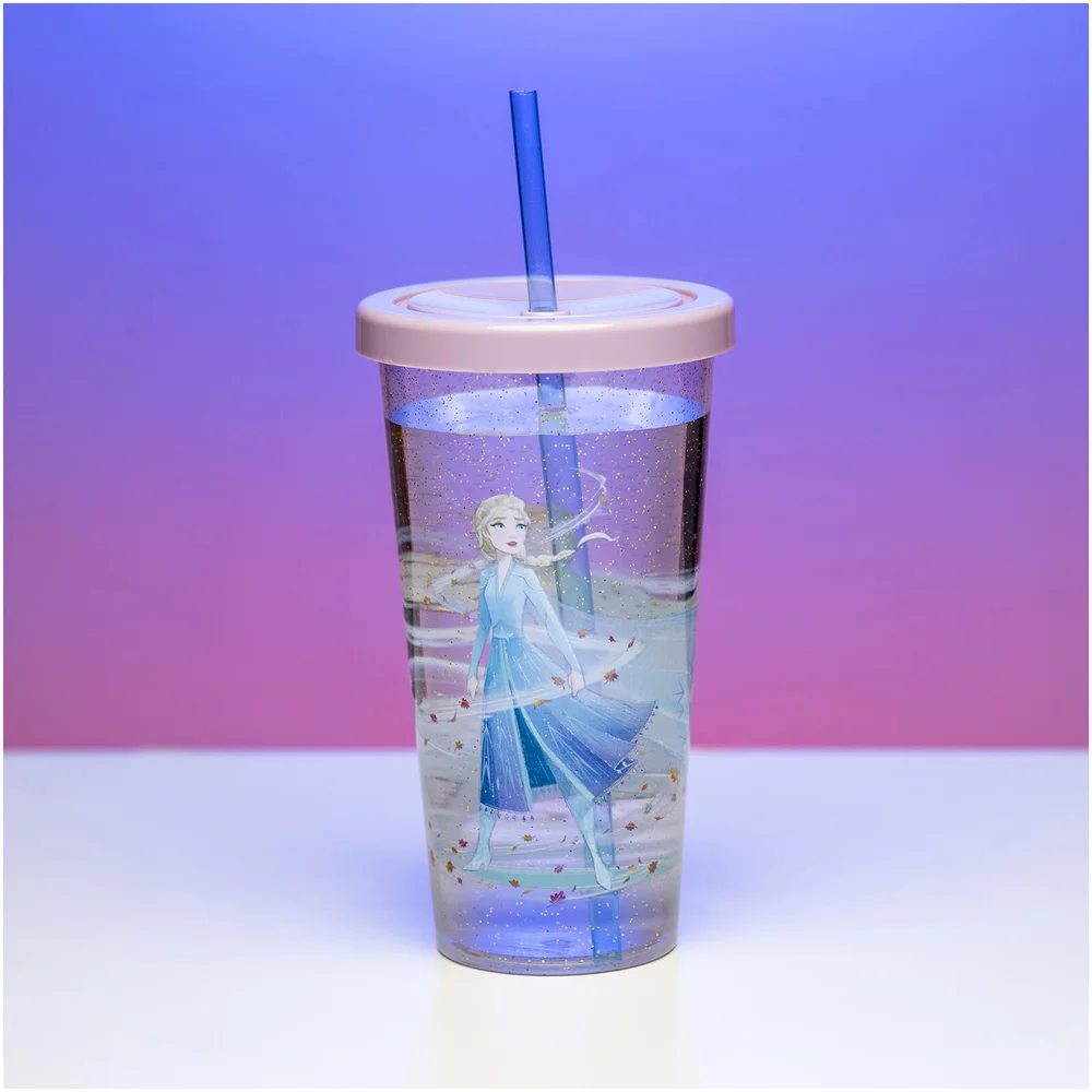 Tasses et paille La Reine des neiges Image 1