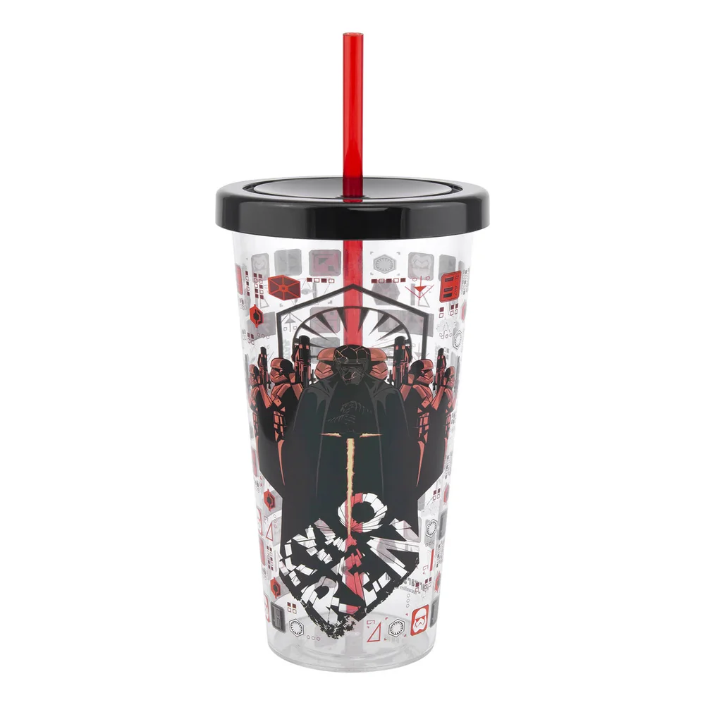 Tasse et paille en plastique Star Wars Episode 9 Image 1