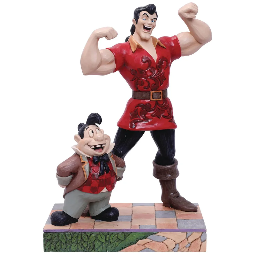 Disney Traditions - Menace musclée (Figurine Gaston et Lefou) Image 1