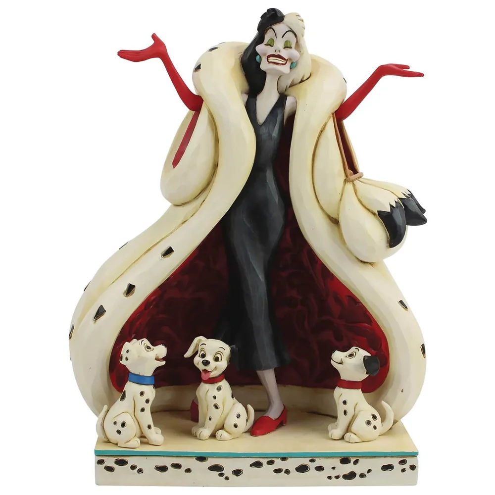Disney Traditions - Les mignons et les cruels (Figurine Cruella et chiots) Image 1