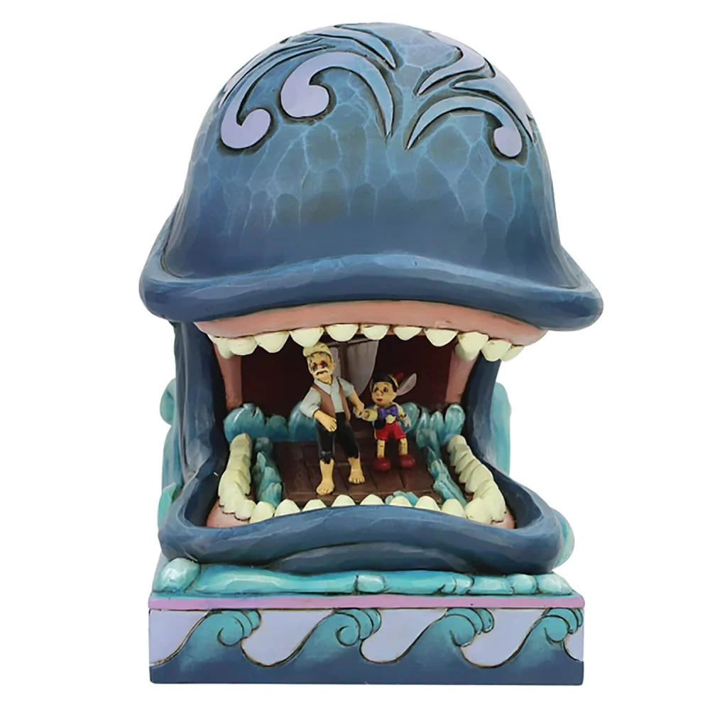 Disney Traditions - Une baleine (Figurine Monstro avec Geppetto et Pinocchio) Image 1